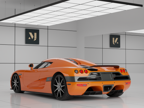 Koenigsegg CCX Modello 3D