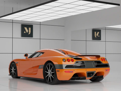 Koenigsegg CCX 3D Model