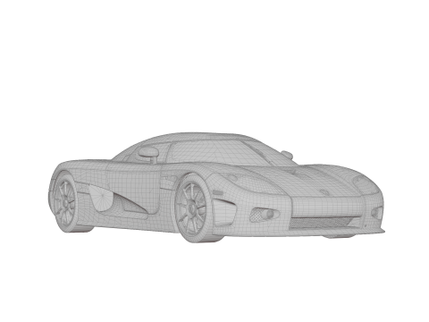Koenigsegg CCX Modello 3D