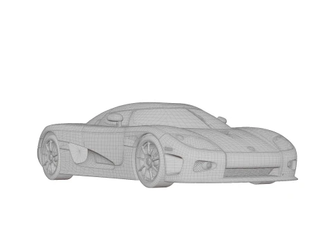 Koenigsegg CCX 3D Model