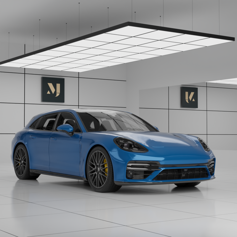 Porsche Panamera Turbo S Sport Turismo 3D Model .c4d .max .obj .3ds .fbx .stl .blend 