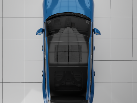 Porsche Panamera Turbo S Sport Turismo 3D Model