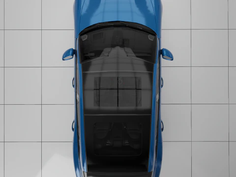 Porsche Panamera Turbo S Sport Turismo 3D Model