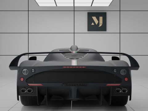 Maserati MC12 3D Model
