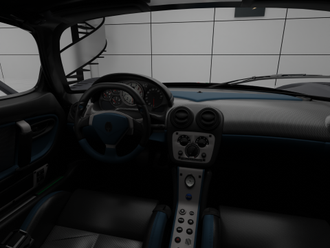 Maserati MC12 3D Модель