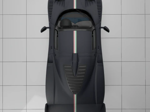 Maserati MC12 3D Model