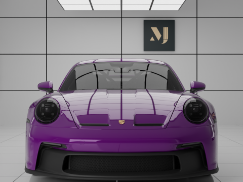 Porsche 911 GT3 992 Modelo 3D