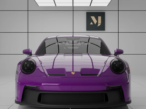 Porsche 911 GT3 992 3D Model
