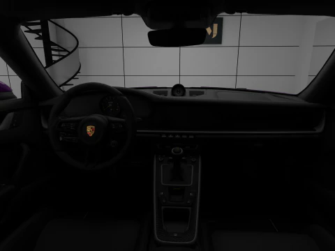 Porsche 911 GT3 992 3D Model