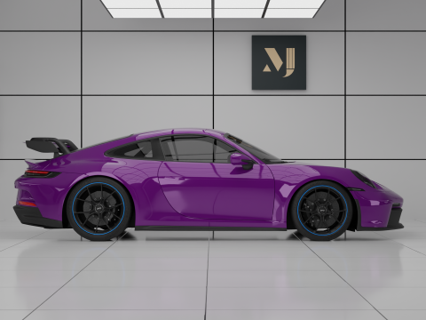 Porsche 911 GT3 992 Modelo 3D