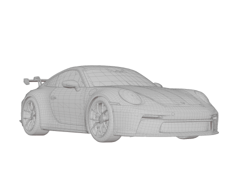 Porsche 911 GT3 992 Modelo 3D