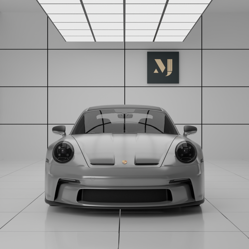 2022 Porsche 911 GT3 Touring 3D Модель .c4d .max .obj .3ds .fbx .stl .blend 