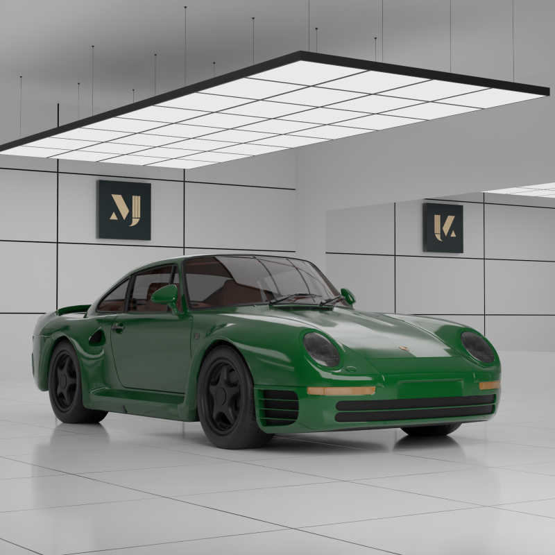 Porsche 959 Bruce Canepa Modèle 3D .c4d .max .obj .3ds .fbx .stl .blend 