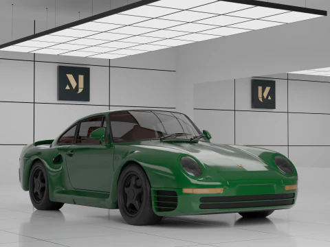 Porsche 959 Bruce Canepa 3D Model
