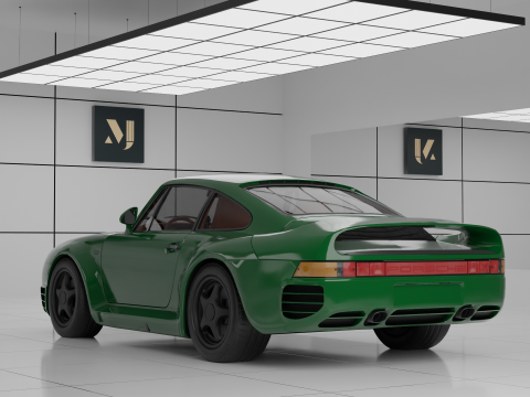 Porsche 959 Bruce Canepa Modèle 3D