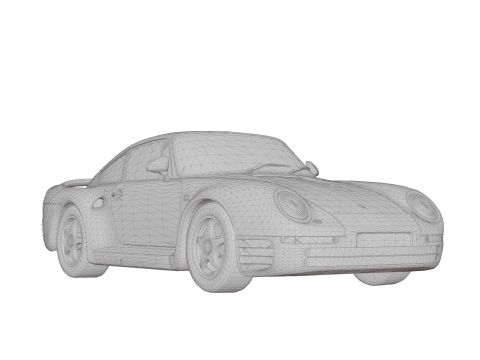 Porsche 959 Bruce Canepa Modèle 3D
