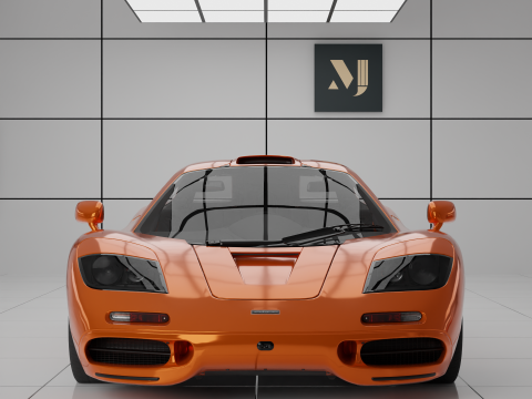 1993 McLaren F1 Model 3D