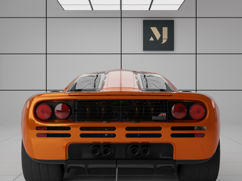 1993 McLaren F1 Model 3D