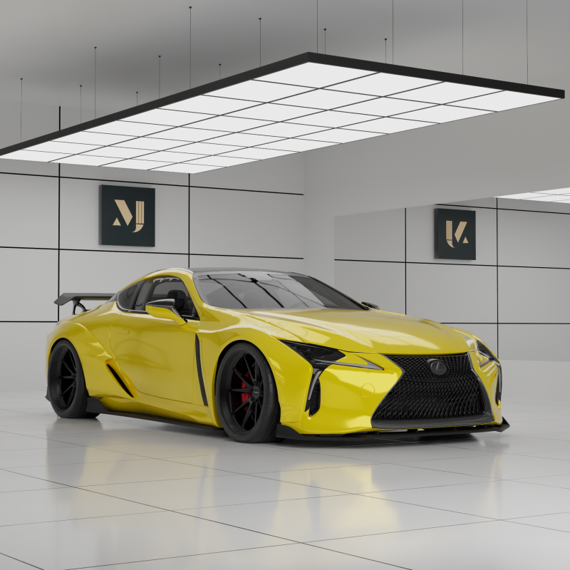 Lexus LC 500 Model 3D .c4d .max .obj .3ds .fbx .stl .blend 