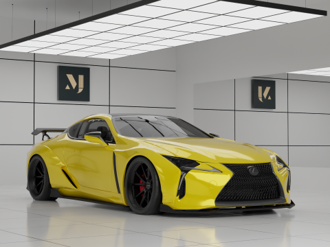 Lexus LC 500 Model 3D
