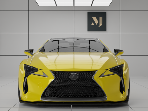 Lexus LC 500 Model 3D