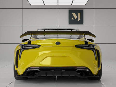 Lexus LC 500 Model 3D