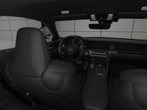 Lexus LC 500 Model 3D