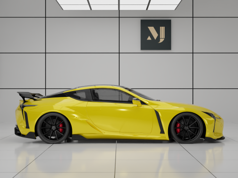 Lexus LC 500 Model 3D