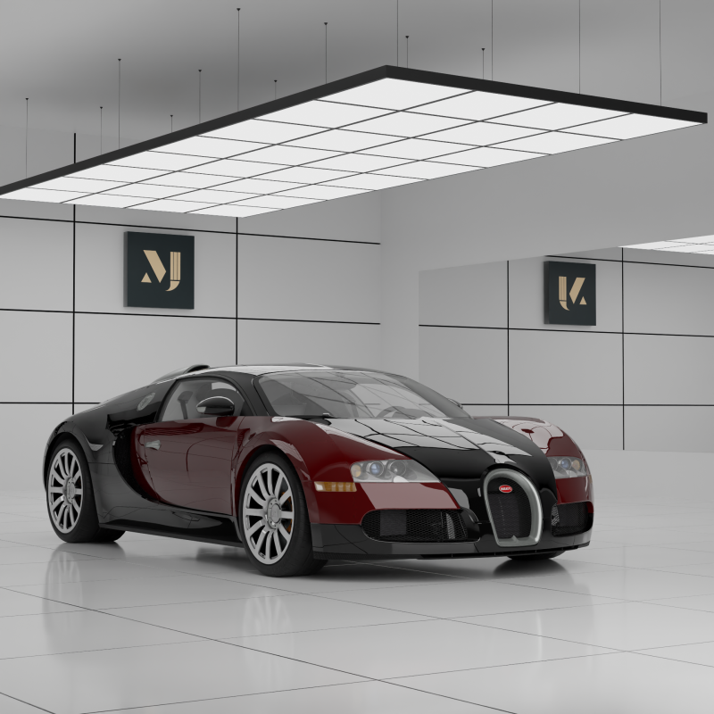 Bugatti Veyron 164 3D मॉडल .c4d .max .obj .3ds .fbx .stl .blend 