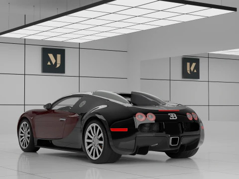 Bugatti Veyron 164 3D Model