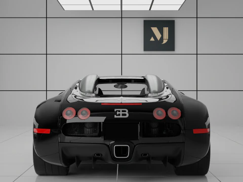 Bugatti Veyron 164 3D Model