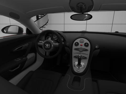Bugatti Veyron 164 3D मॉडल