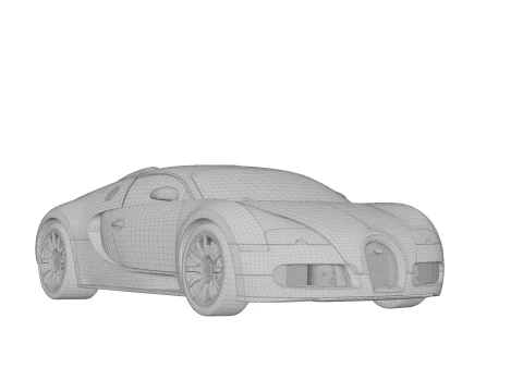 Bugatti Veyron 164 3D Model