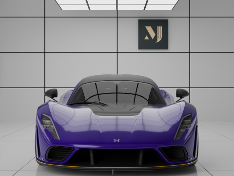 Hennessey Venom F5 3D 模型