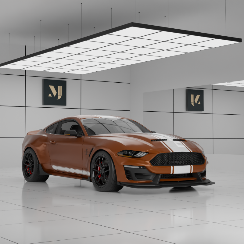 Car Shelby Super Snake 3Dモデル .c4d .max .obj .3ds .fbx .stl .blend 