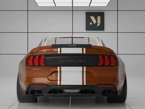 Car Shelby Super Snake 3D Model