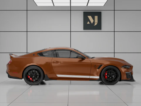 Car Shelby Super Snake 3D Model