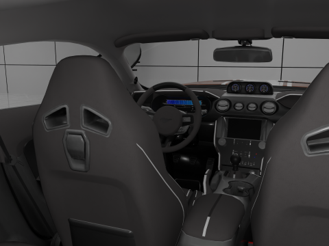 Car Shelby Super Snake 3Dモデル