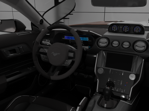 Car Shelby Super Snake 3Dモデル