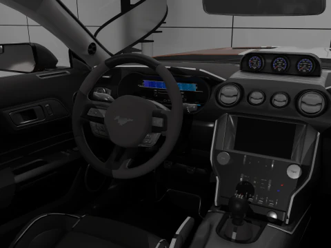 Car Shelby Super Snake 3D Model