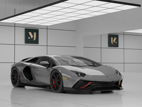 Samoch&oacute;d Aventador LP 780-4 Ultimae Model 3D