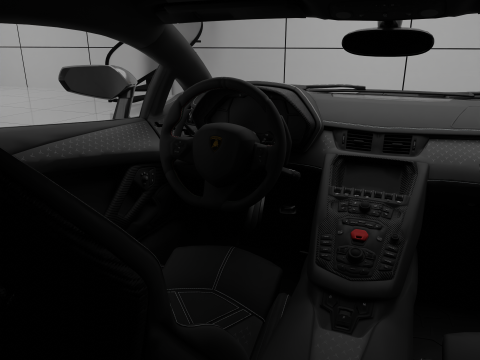 Car Aventador LP 780-4 Ultimae 3D 모델