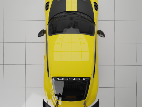 Porsche 718 Cayman GT4 RS 3D-Modell