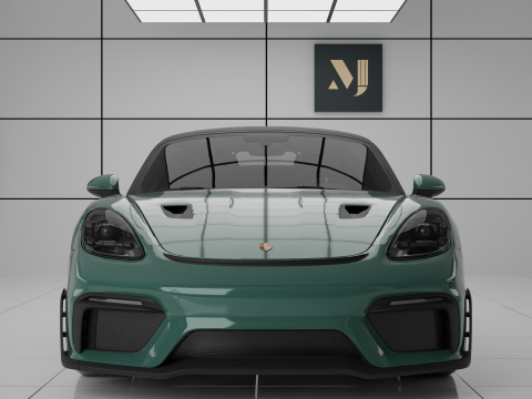 Porsche 718 Spyder RS 3D Model