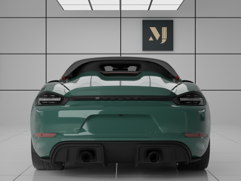 Porsche 718 Spyder RS 3D Model