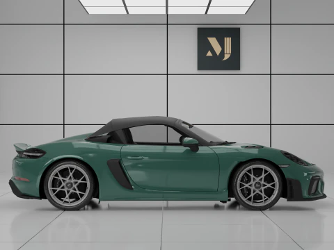 Porsche 718 Spyder RS 3D Model