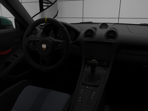 Porsche 718 Spyder RS 3D Model
