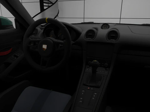 Porsche 718 Spyder RS 3D Model