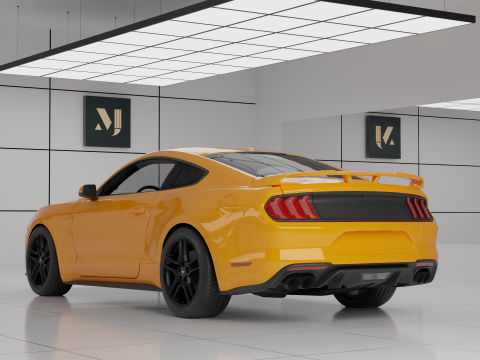 Mustang GT Model 3D