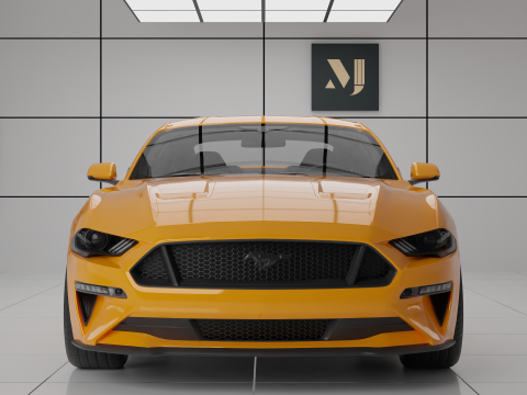 Mustang GT Model 3D